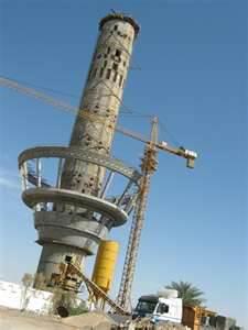 Construction of Yanbu Commercial Port Tower
